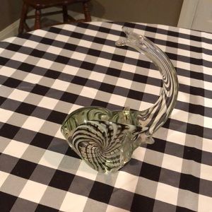 Glass elephant